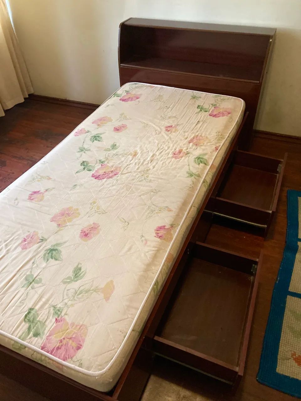 Cama de solteiro com gavetões - Foto 2