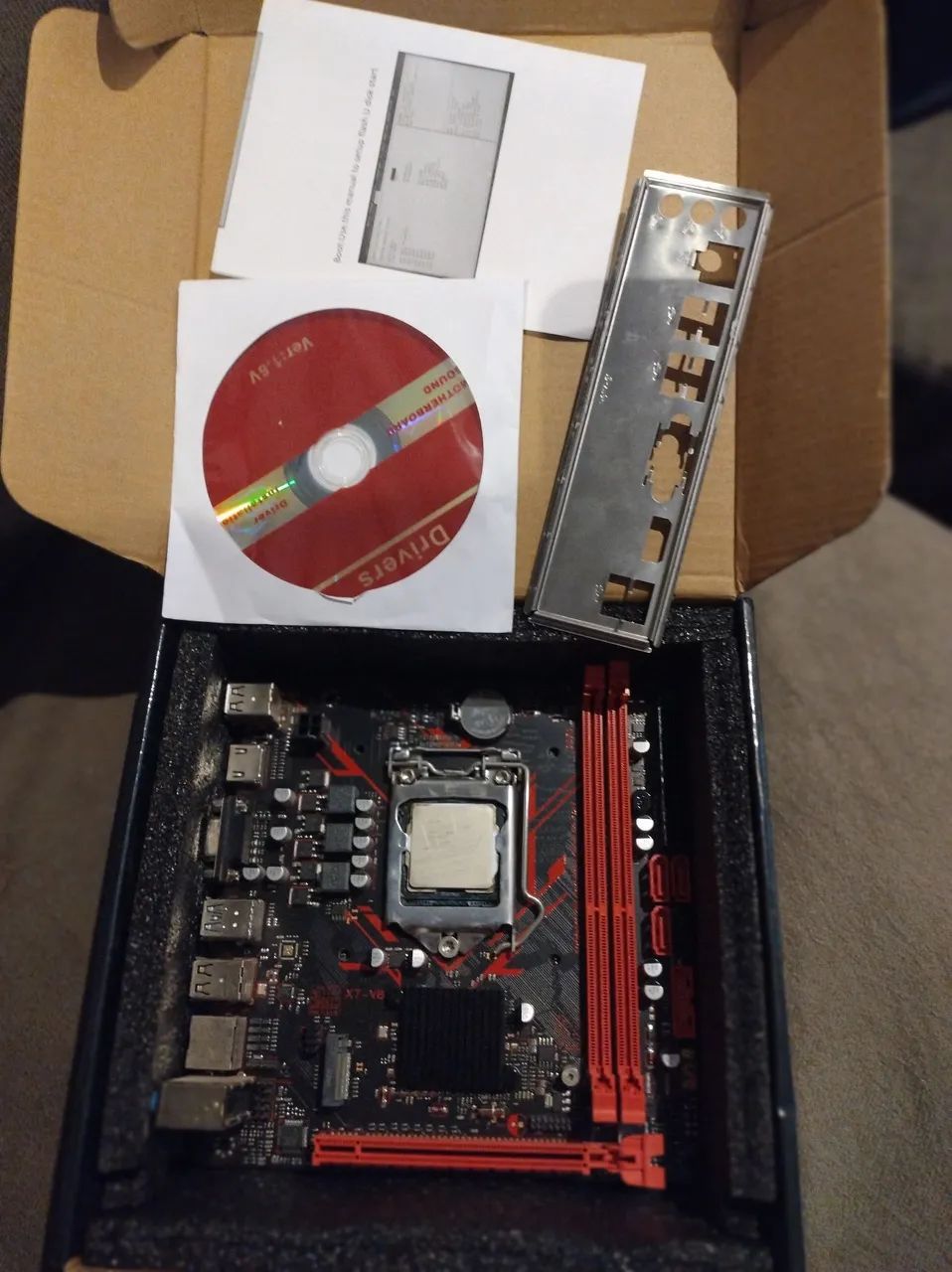 Placa mãe e processador i7 2600