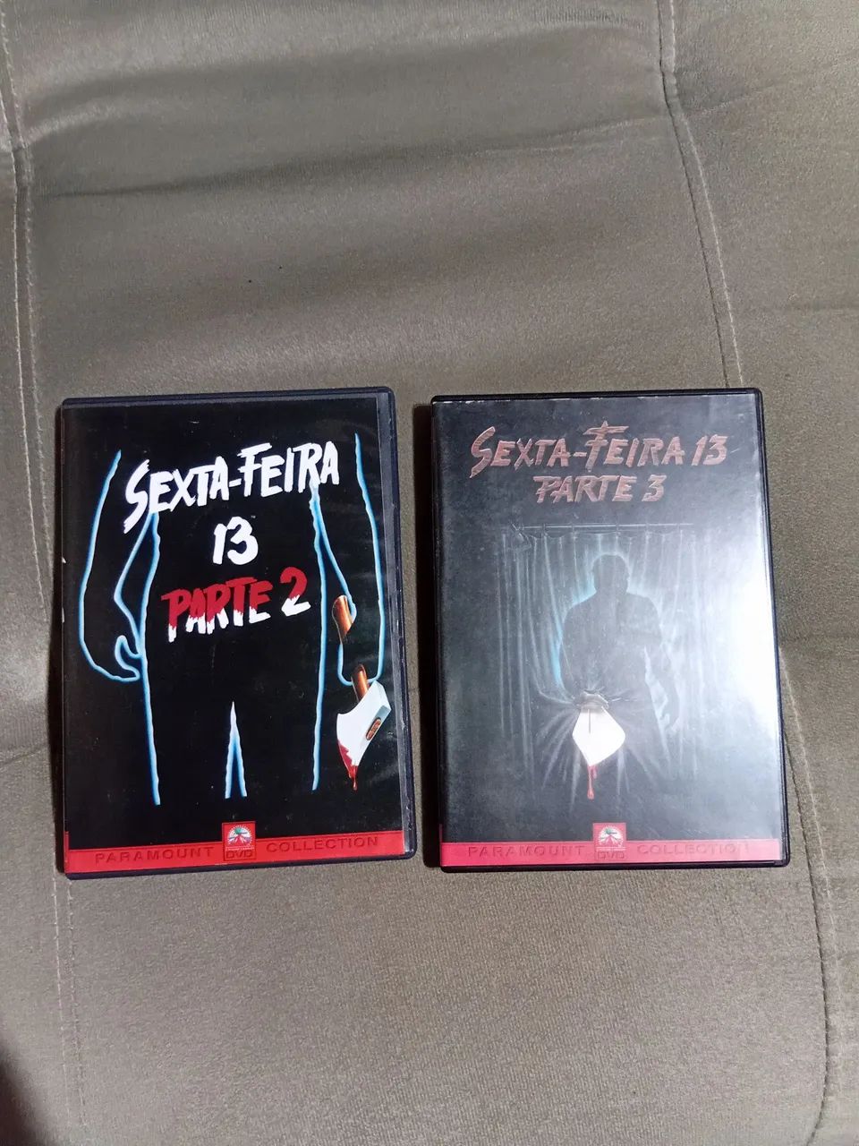 DVDs Sexta-Feira 13 parte 2 e 3