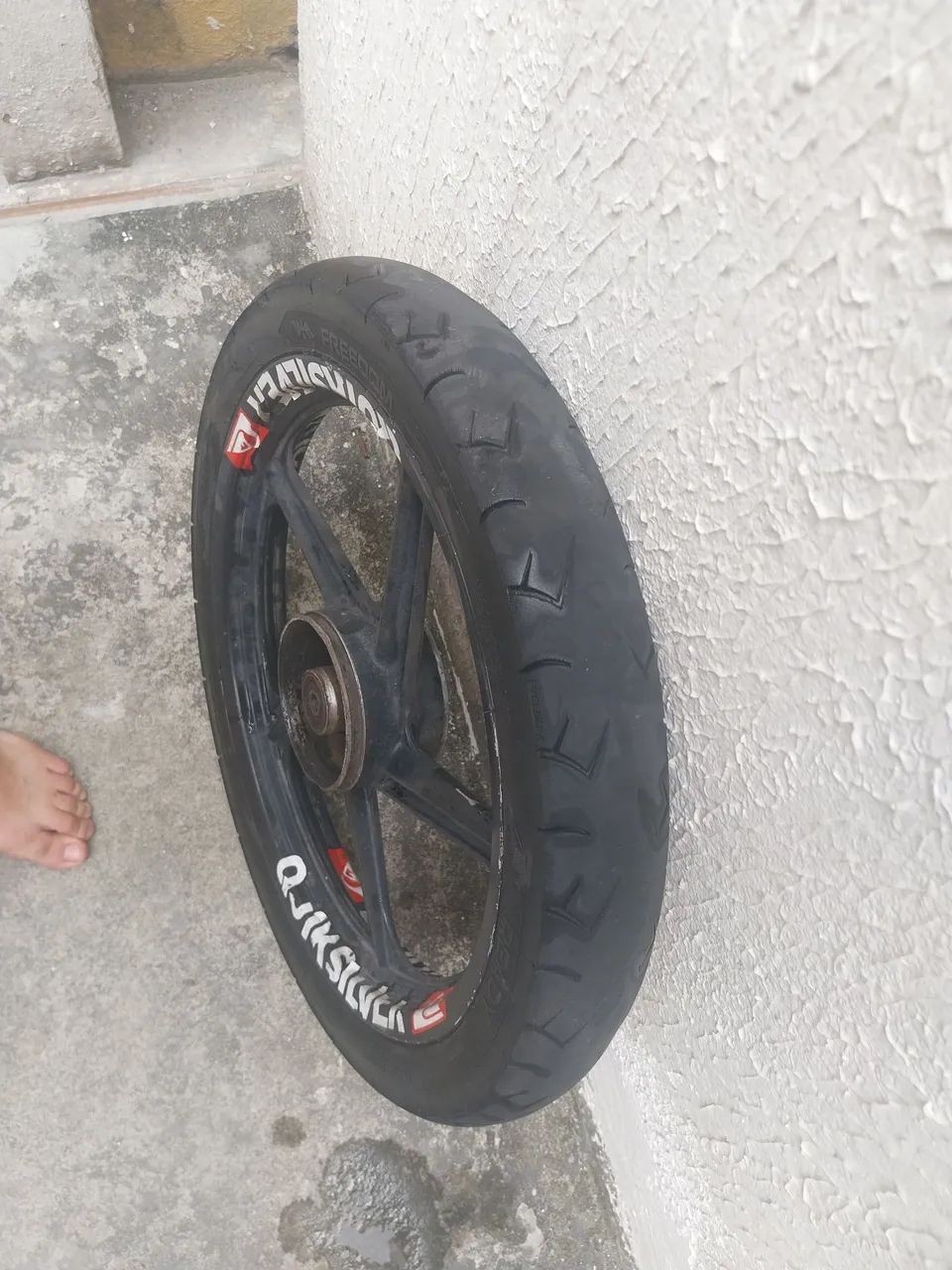 Roda da mottu usada  - Foto 2