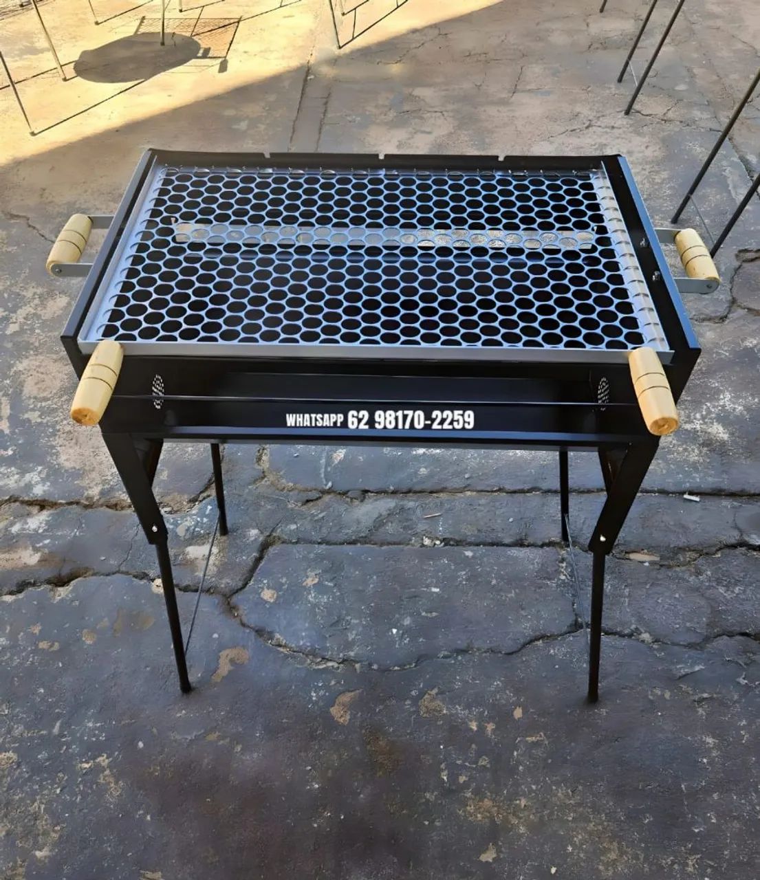 Churrasqueira prática só R$ 250 - Foto 3