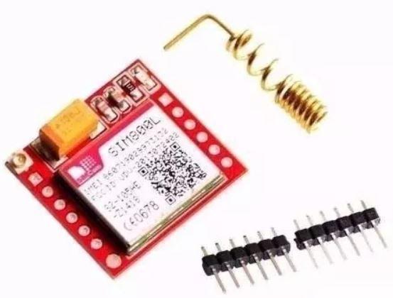 COD-AM248 Módulo Gprs Gsm -arduino Sim800l Arduino Automação Robotica