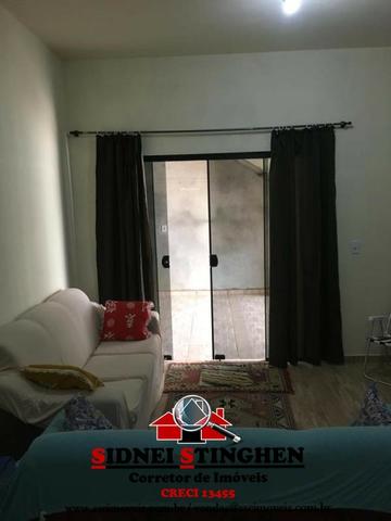 Casa na Praia, 02 dormitórios, laje, piso cerãmico e terreno todo murado - Foto 12