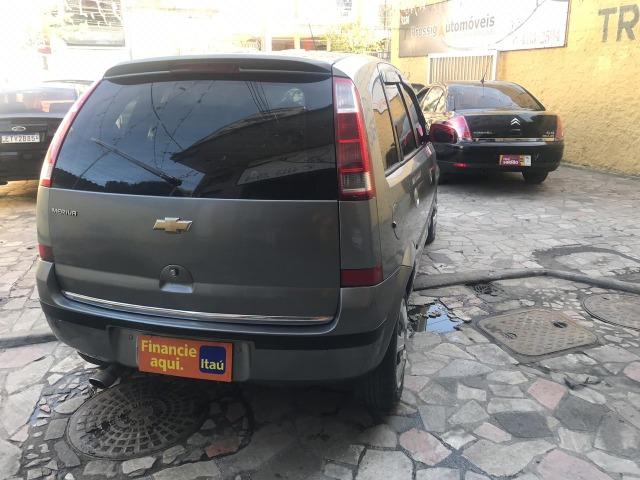 Chevrolet Meriva 1.4 8v flex Couro (Queima de estoque) + kit gas - Foto 8
