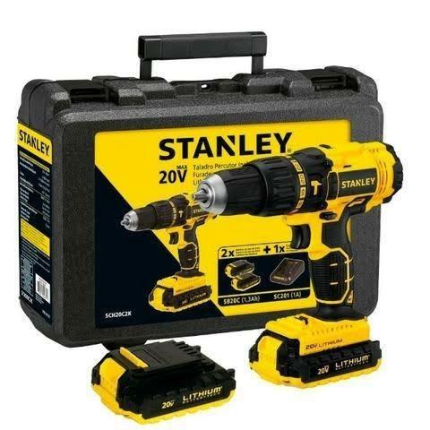 Parafusadeira e Furadeira com 2 Baterias 20v e Maleta - Voltagem Bivolt