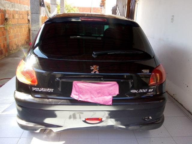 Lindo Peugeot 206 1.4 8v ano 2007 2008 - Foto 11