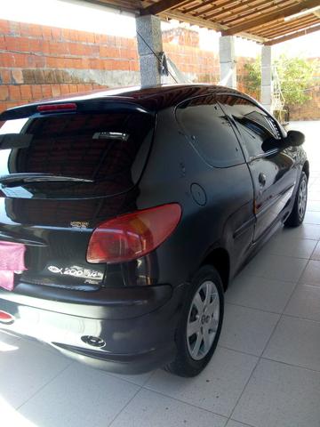 Lindo Peugeot 206 1.4 8v ano 2007 2008 - Foto 12