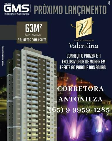 Lançamento em frente ao parque das Águas