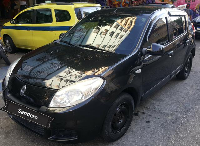 Sandero Expression Hi-Flex 1.0 2013 completo - Foto 2