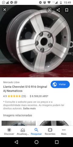 Rodas da S10 aro 16