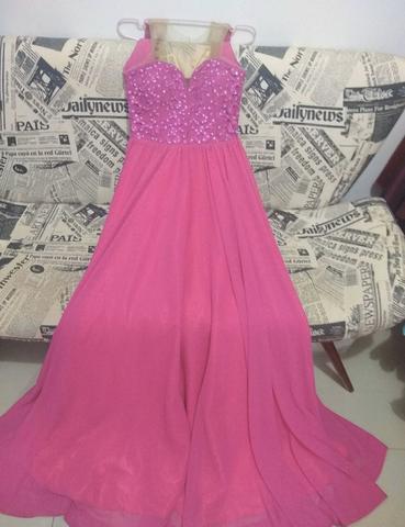 Vestido Madrinha Rosa Pink Bárbara Melo - Foto 3
