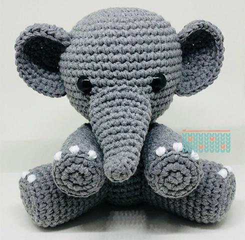 Elefante amigurumi - Foto 2