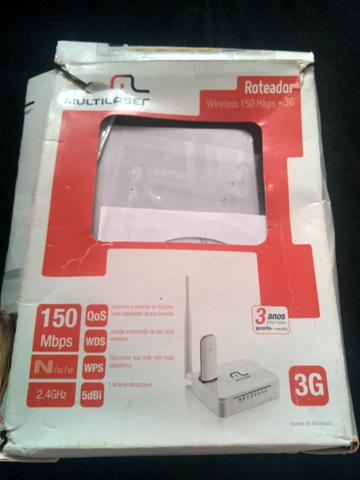 Roteador Wireless Multilaser Novo - Foto 3