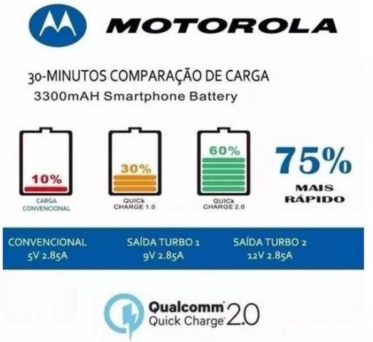 Carregador Motorola Turbo 3.0 - Foto 2
