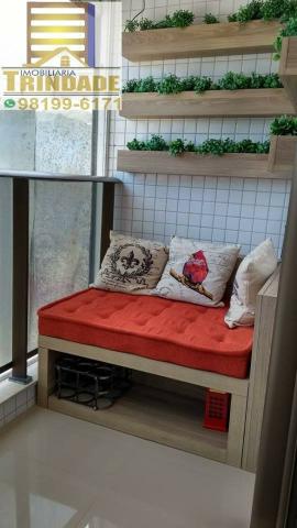 T- Excelente Apartamento No Calhau ,Próximo Ao Retorno da Pm - Foto 2
