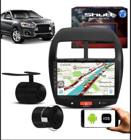 Central multimídia Mitsubishi asx Android/parcelo no cartao