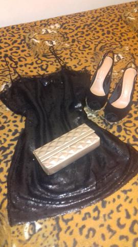 Peep Toe preto - Foto 4