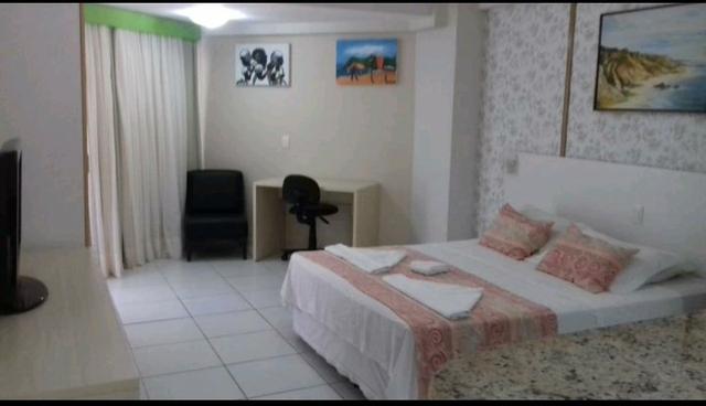 Flat mobiliado com varanda em Ponta Negra com 34m2 - Foto 3