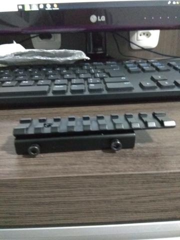 Trilho suporte mount para rifle - Foto 2