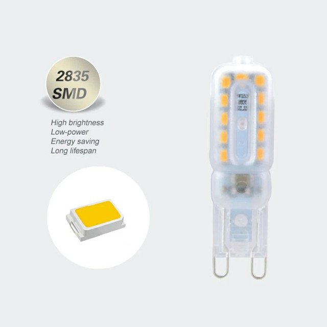 Lampada Led G9 5w 220v (Branco Quente)