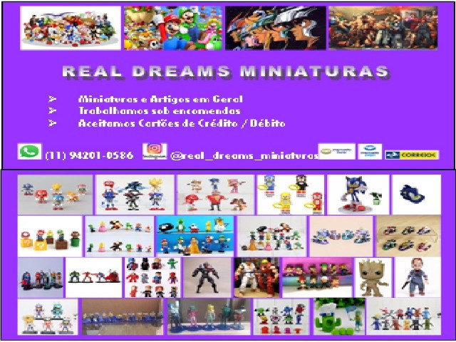 Miniaturas e Artigos em Geral
