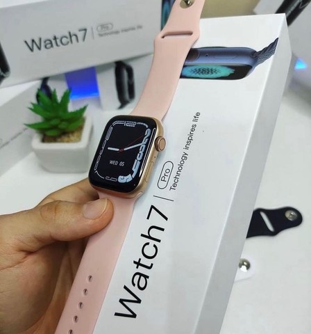 Smartwatch Iwo W27 pro serie 7 com NFC  - Foto 3