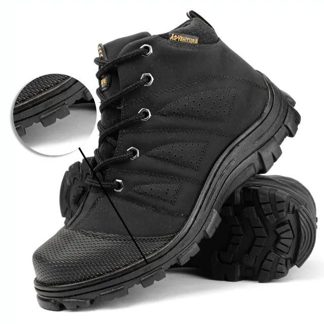 Bota Cat Masculino X1 Coturno de Couro Trail Adventure