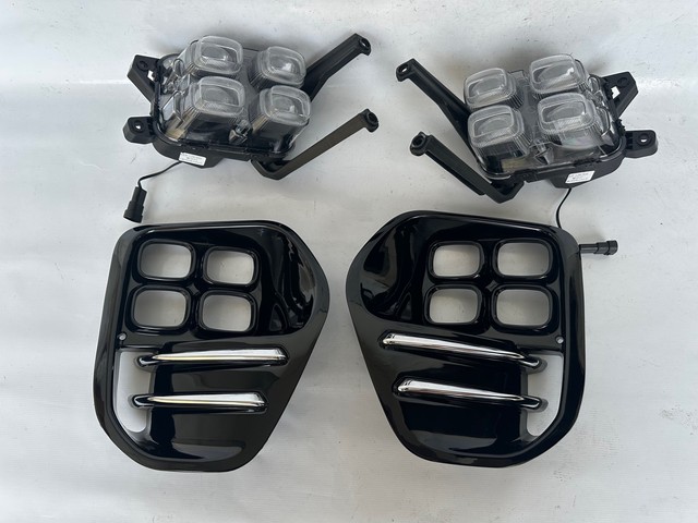 Par Farol de Milha Led com Grade Kia Sportage Ex 2017 2018 2019 - Foto 4