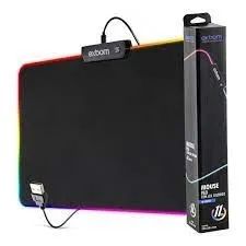 (NOVO) Mousepad Gamer Exbom Com Led rgb MP-LED2535