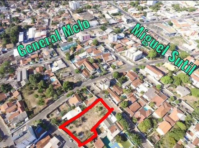 Terreno a venda com 1487m2 no bairro Dom Aquino em Cuiabá MT
