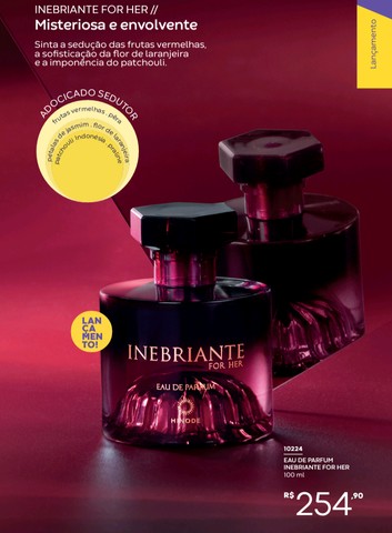 Perfume Inebriante for her da hinode para ela.
