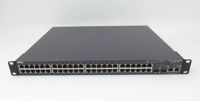 Switch Dell PowerConnect 3448P 48 portas PoE fast 2x Gigabit - Foto 2