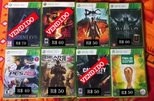 Jogos xbox one desbloqueado  +176 anúncios na OLX Brasil