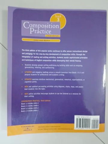 Livro "Composition Practice" semi-novo - Foto 2