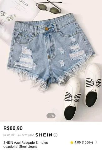 short jeans shein