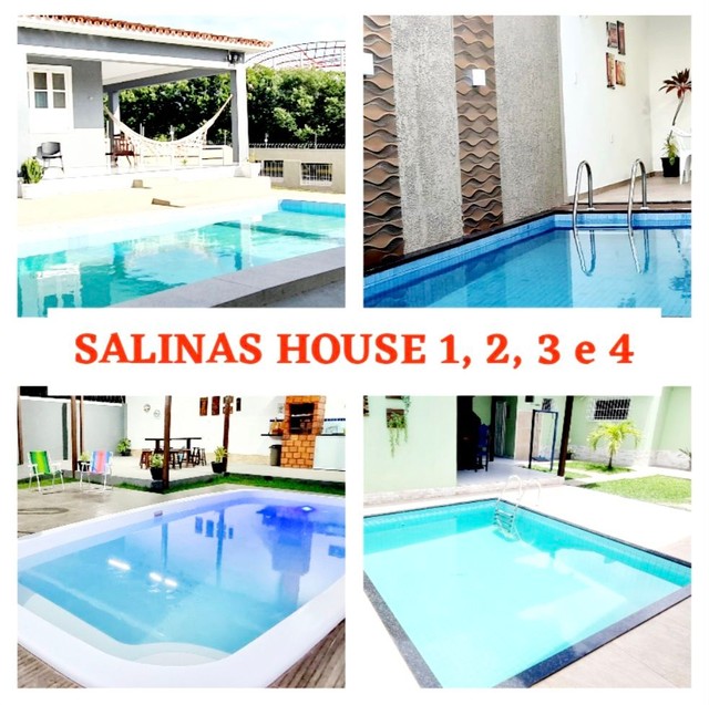 04 Casas Aluguel por Temporada Salinas. Diária R$ 500.00 = Salinas House 1, 2, 3 e 4...