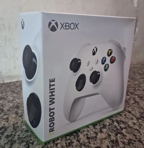 Promoção Controle Xbox Series S/X Robot White Novo(ACEITO CREDISHOP)