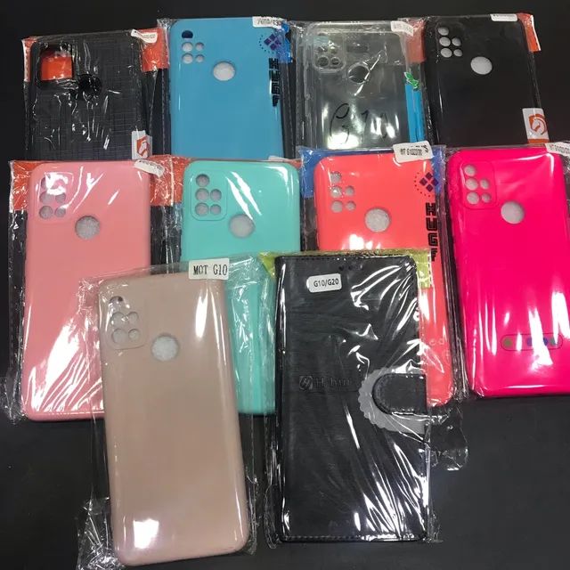 Capa Motorola Moto g10/g20/g30 Siliconada