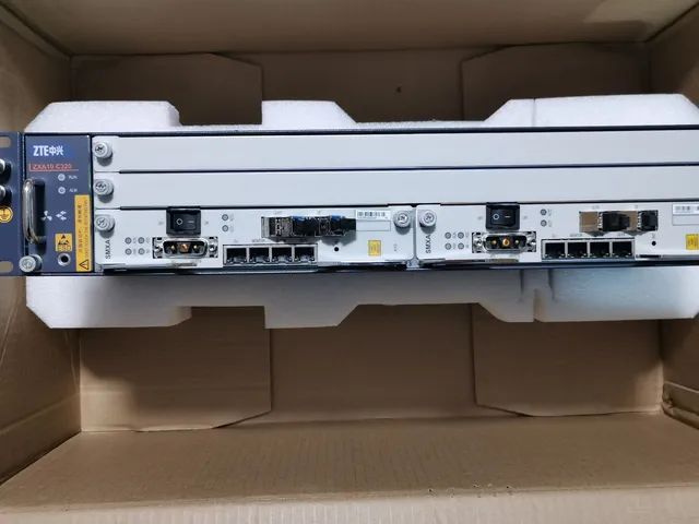 Olt ZTE C320 uplink 10g 1*SMXA/3 DC nova loja! - Foto 3