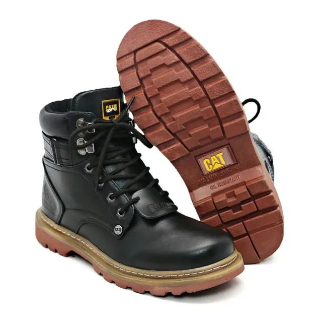 Bota Caterpillar Second Shift Black Original C/nota Fiscal