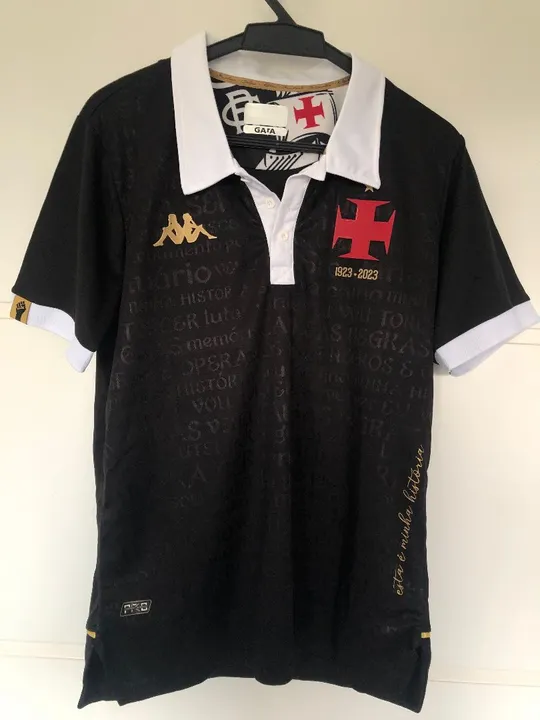 Camisa Vasco 2023 preta Camisas Negras 100 anos tam. G - nova na etiqueta