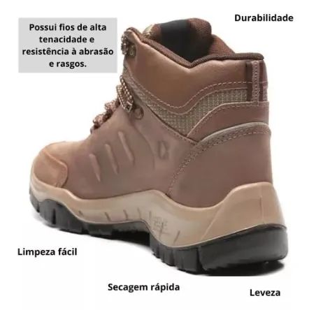 BOTINA DE SEGURANÇA DACAR - Foto 4