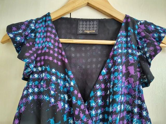 Vestido com estampa - Marca Naguchi - Foto 3