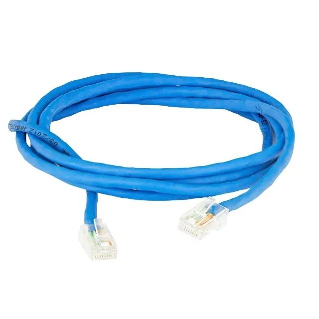 Patch Cord Cat 5e 10m T568a Azul Claro U/utp Soho Plus - Foto 3