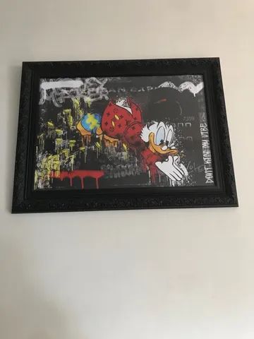 Quadro 3D Tio Patinhas - Obra de arte - Foto 5