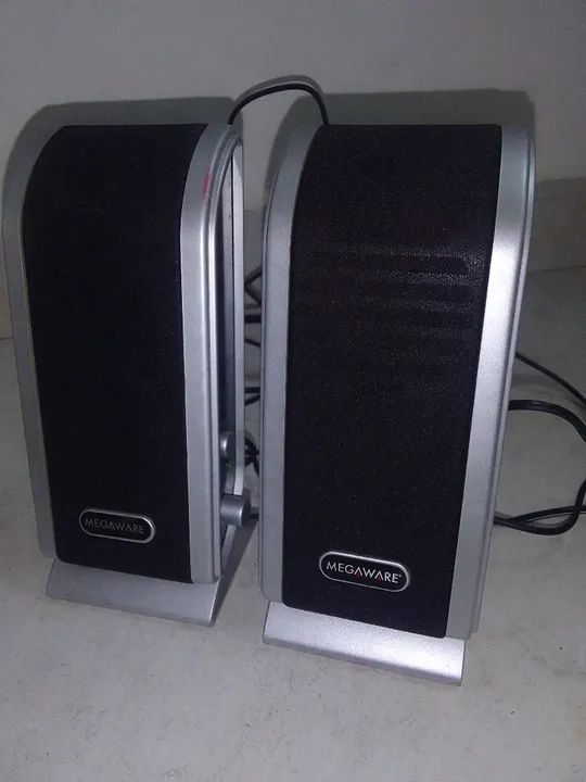 Caixas de Som para Computador Megaware, multimídias