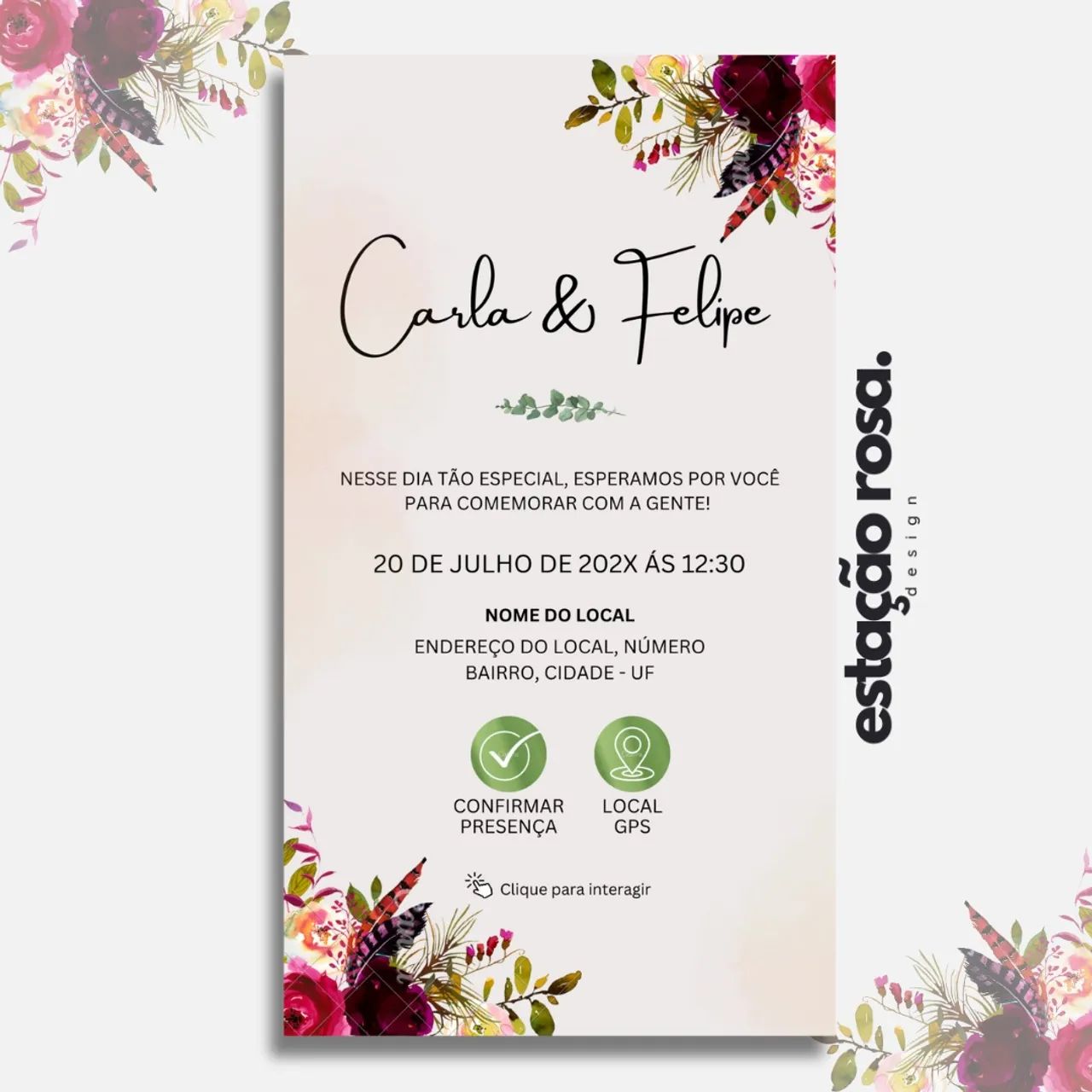 Convite Interativo - Foto 3