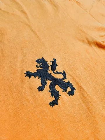 Camisa Holanda Retro P veste M - Foto 6