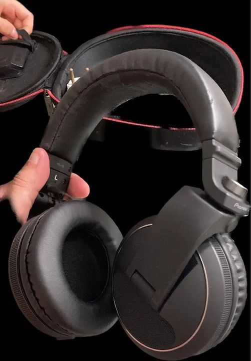 Headphone HDJ-X5 Black Pioneer  - Foto 4