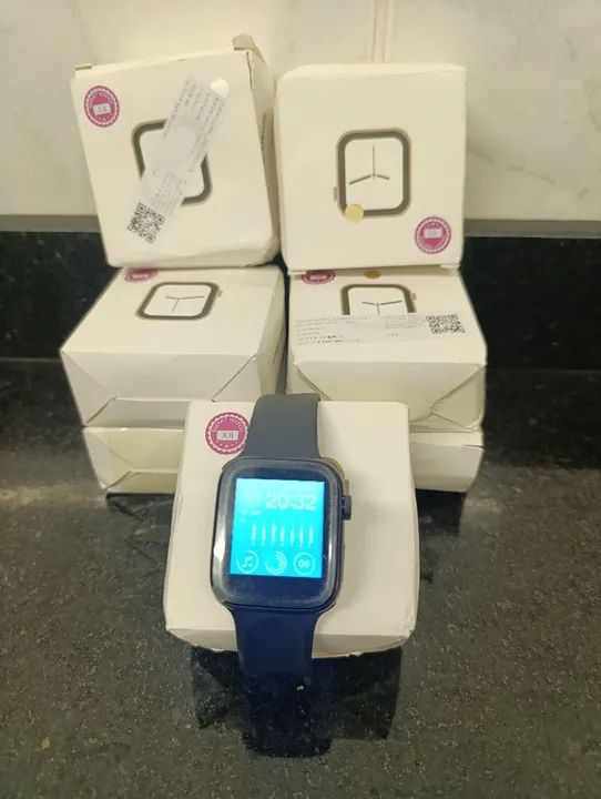 Lote 5 Relógios Smartwatch Inteligente X8 para revenda ou presente 